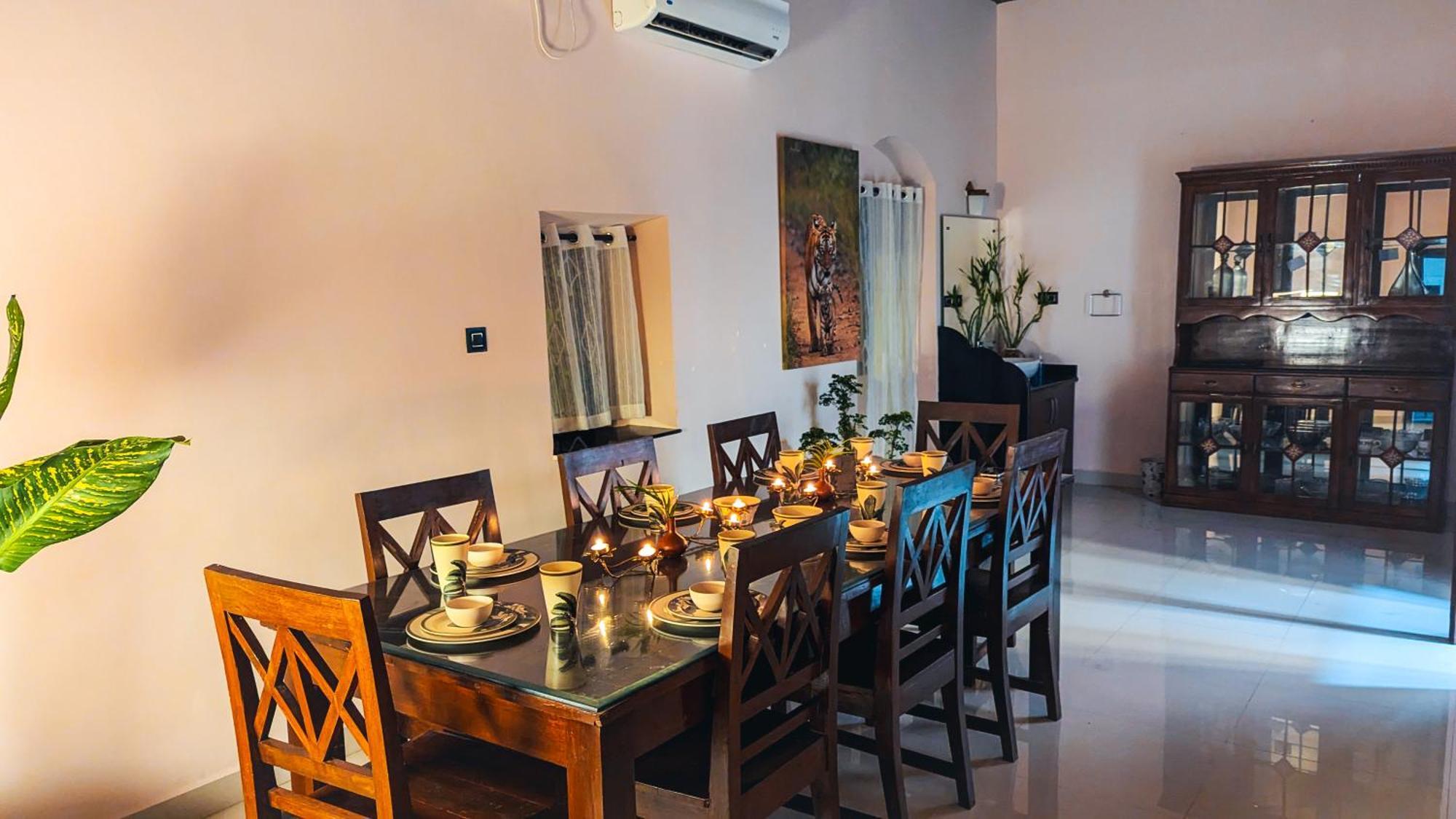 The First House By V3Homestay 4Bhk Private Pool קלנגוטה מראה חיצוני תמונה